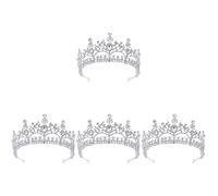 Tiara diamante Tiara Vintage Baroche Baschette a testa di cristalli Purple Crowns Bride Bride Noiva Chiedi Bridal Wedding Party Capelli Gioielli Rinstina corona
