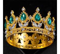 Tiara e corona da donna in cristallo decorativo elegante torta nuziale principessa compleanno decorazione festa
