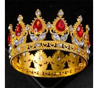 Tiara e corona da donna in cristallo decorativo elegante torta nuziale principessa compleanno decorazione festa