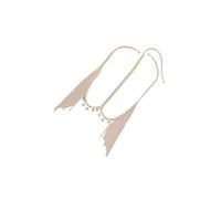 Tiara Elfica,Diadema Donna Accessori for copricapi da donna, catene for capelli con frange lunghe(Sliver)