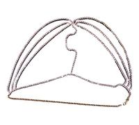 Tiara Elfica,Diadema Donna Catene for la testa a strati alla moda, for coprire il viso, gioielli da donna, for Halloween, feste di ballo, velo di cristallo scintillante, catena for il viso, regalo di
