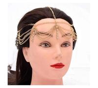 Tiara Elfica,Diadema Donna Catene for la testa, accessori for matrimoni, fasce for capelli, gioielli for capelli, regalo(0920)