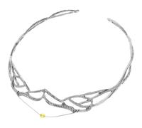 Tiara Headband da Sposa in Lega Argento per Matrimonio