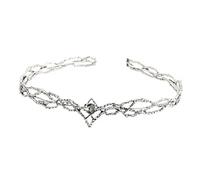 Tiara multiuso Elfico King in lega robusta con comfort adatto accessorio per forniture per feste decorazione ed eventi speciali corone elfiche re