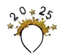 Tiara per capelli di felice anno nuovo, fascia per capelli con paillettes a stella glitterata - Tiara per capelli con paillettes stella glitterata di felice anno nuovo,Fasce per capelli di felice anno