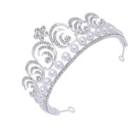 Tiara per matrimoni a forcina per la corona corona di compleanno Croona di peli da sposa Accessorio per la sposa Crystal Headband