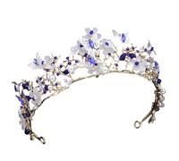 Tiaras della corona di nozze delle donne per gli accessori nuziali dei monili del diadema, Misura unica, Strass