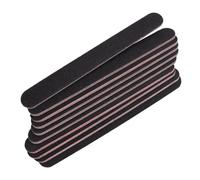 Tiardey 10 Lime per Unghie Double Face 100/180 Lime per Unghie Nere Rosse a Forma di Cuore Manicure lucidanti per Unghie Adatte per la Cura e Lo Styling delle Unghie