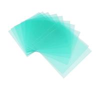 Tiardey 10 Pezzi Lenti per Casco per Saldatura Piastra Protettiva Trasparente Lenti di Ricambio di Ricambio per Saldare Il Foglio Protettivo della Copertura - 133X144mm