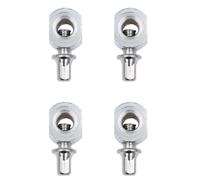 Tiardey 4 Pezzi contrappeso Pedale grancassa Diametro Interno 6,5 mm imbullonato in Modo Sicuro Accessori Pedale Tamburo per Jazz Rock