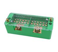 Tiardey 660V 30A Monofase Meter Box Junction Power Distribution Morsettiera - 2 ingressi 12 uscite
