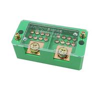 Tiardey 660V 30A Monofase Meter Box Junction Power Distribution Morsettiera - 2 ingressi 8 uscite