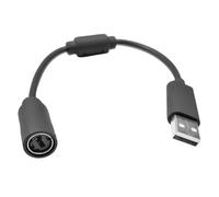 Tiardey Cavo USB Breakaway per Xbox Series X/S/One/360 Adattatore di Ricambio a sgancio rapido per Volante Ferrari Logitech G920 Cavo da Gioco per PC Resistente da 25 cm (Nero)