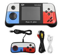 Tiardey Console di gioco portatile, Console di gioco portatili con schermo da 3,0 pollici integrati in 666 giochi, Console di gioco portatili ricaricabili, Giochi classici interessanti(Blu)