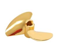 Tiardey Elica in Lega di Alluminio da 35 mm per Barche RC, Compatibile con i Modelli FeiLun FT016 FT007 FT012 FT009 FT011 FT010 FT016, Accessorio per Barca RC Giallo ad Alte Prestazioni