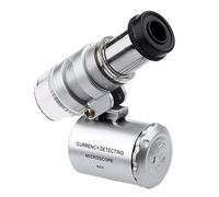 Tiardey Mini 60x Lente di ingrandimento per Gioielli con Incisione di segni distintivi del microscopio con Lente d'Ingrandimento