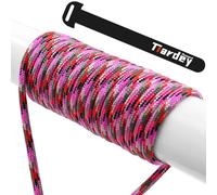 Tiardey PPF-062 Paracord 4 mm 100 piedi (31 m) 7 fili, resistente allo strappo, cavo in nylon, paracord Mil Spec tipo III, può contenere fino a 250 kg per campeggio di sopravvivenza all'aperto