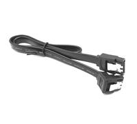 Tiardey Serial Data Cable Degree Right Angle Cable 45cm Black for Hard Drive Connection, Compact And Space Saving Design