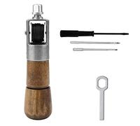 Tiardey Strumento per Punto di Riparazione Punteruolo per Cucire Kit di Riparazione e Artigianato Cuciture in Pelle per Case di Rimbalzo,gonfiabili,teloni,Pelle,Spesso,Tessuto, Scarpe,Borse,Cintura