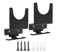 Tiardey Supporto per smerigliatrice da Parete da 2 Pezzi per Utensili elettrici con Viti, Supporto per Utensili, Supporto per Chiave a percussione