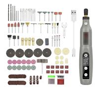Tiardey Utensile Rotante Senza Fili con 24 Pezzi di Accessori - Mini Smerigliatrice Elettrica 3,7 V 5 velocità 3600-15000 Giri/min, Ricaricabile Tramite USB per Lavori Fai da Te Incisione