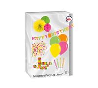 TIB Heyne 15955 - Set per feste Happy Birthday, multicolore, standard