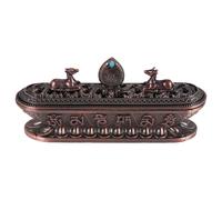 Tibet Bruciatore di Incenso Antico Fatto un Mano Porta Bastoncini di Incens1092