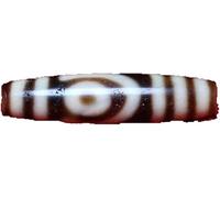 Tibet Due Occhi Dzi Perline Agata Naturale Genuino Vecchi Accessori Pendente Transito Amuleto A Collana Pura