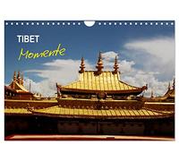 Tibet Momente (Wandkalender 2026 DIN A4 quer), CALVENDO Monatskalender: Momente einer Reise nach Tibet. Traumhafte Landschaften und eine alter, gelebter Buddhismus.