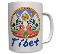 Tibet Stemma Libertà Cina Himalaya tetto mondo autonomia cultura - tazza #7524