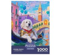 Tibetan Mastiff 1000 Pieces Art Puzzle Creative Cute Pets Children's Jigsaw Puzzle for Adults from 14 Years Gift Jigsaw Games 70x50cm/1000pcs