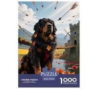 Tibetan Mastiff 1000 Pieces Art Puzzle Creative Cute Pets Jigsaw Puzzle for Adults for Adults from 14 Years Gift Jigsaw Games 70x50cm/1000pcs
