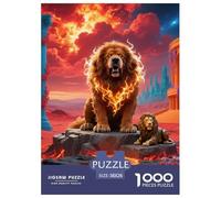Tibetan Mastiff 1000 Pieces Art Puzzle Creative Cute Pets Puzzle for Adults for Adults from 14 Years Gift Jigsaw Games 38x26cm/1000pcs