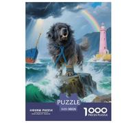 Tibetan Mastiff 1000 Pieces Jigsaw Puzzle Creative Cute Pets Jigsaw Puzzle for Adults for Adults from 14 Years Gift Jigsaw Games 38x26cm/1000pcs