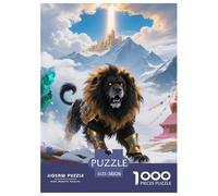Tibetan Mastiff 1000 Pieces Puzzle Creative Cute Pets Puzzle for Adults for Adults from 14 Years Educational Gift for Children Jigsaw Games 38x26cm/1000pcs