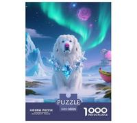 Tibetan Mastiff 1000 Pieces Puzzle Fun Cute Pets Puzzle for Adults for Adults from 14 Years Educational Gift for Children Jigsaw Games 38x26cm/1000pcs