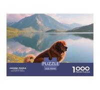 Tibetan Mastiff, Puzzle Da 1000 Pezzi, Stimola Memoria E Creatività, Perfetto Per Regali, Adatto Dai 10 Anni, Pet, 70x50cm/1000pcs