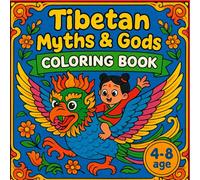 Tibetan Myths and Gods Coloring Book