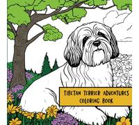 Tibetan Terrier Adventures: Coloring Book