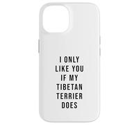 Tibetan Terrier Mi piaci solo se il mio cane lo fa Custodia per iPhone 14