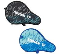 Tibhar Custodia per racchetta da ping pong SOL con scomparto per palline, borsa da ping pong per 1 racchetta | Limited Edition (nero/turchese)