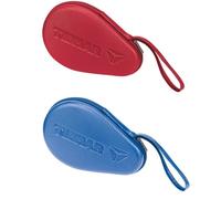Tibhar Custodia per racchette da ping pong in carbonio, rotonda (rosso)