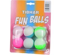Tibhar Palline da ping pong | Fun Balls | Ping pong palline | plastica | (bicolore)