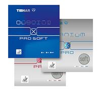 Tibhar Quantum X Pro Soft - Rivestimento per ping pong (rosa, max)