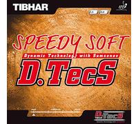 Tibhar Rivestimento Speedy Soft D.TecS, rosso, 2,0 mm