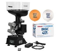 Tibhar Set da ping pong robot Robo Pro Junior + 72 palline da allenamento Basic Syntt NG | macchina a sfera con telecomando senza fili | ideale per principianti e avanzati | TT-T-T-Ttrainer per la