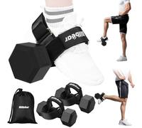 Tibialis - Cintura da allenamento per sindrome dei bordi dello stinco, fissaggio per i piedi regolabile, per sollevamento dell'anca e alla caviglia, allevia il dolore alle gambe, aumenta la