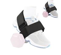 Tibialis Trainer Strap, Dumbbell Foot For Leg Muscle Strength Training, Wear-Resistant Nylon With Hardware Buckle, Supports Up To 100 Lbs, For Home Gym, 7.87x5.91x2.36 Inches, 1 Or 2 Strap