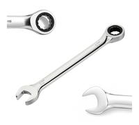 TIBOO DAY Chiave a cricchetto a 90 denti, chiave combinata a cricchetto SAE da 1/2", chiave a cricchetto CR-V a 12 punti, con movimento di precisione per spazi ristretti