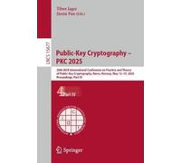 Tibor Jager Public-Key Cryptography - PKC 2025 (Tascabile)